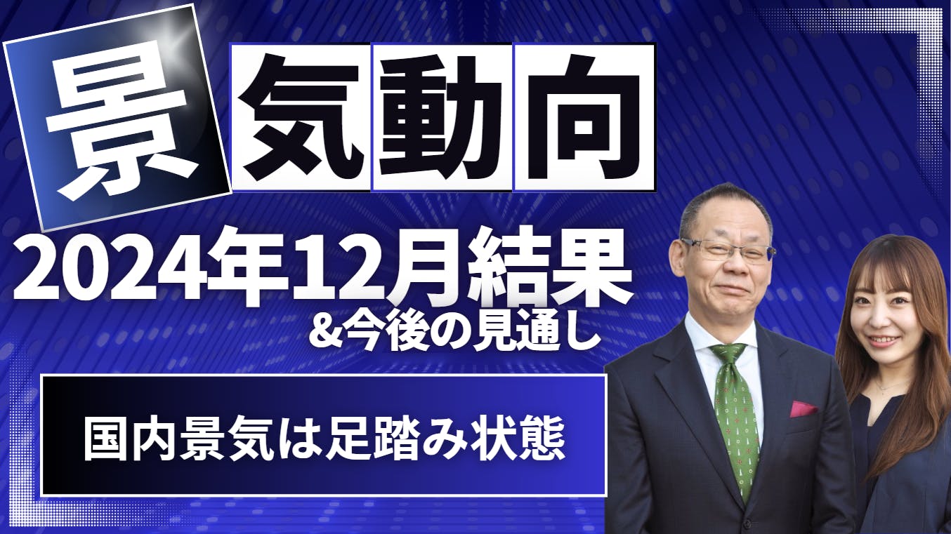 ☆5分でわかる！☆2024年12月の景気動向と見通し｜株式会社 帝国データ